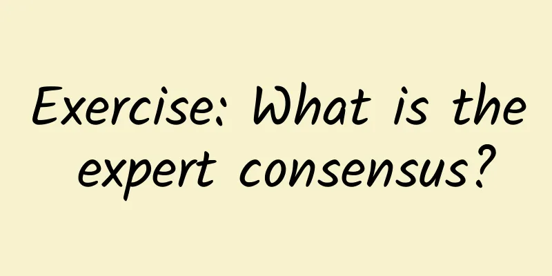 Exercise: What is the expert consensus?