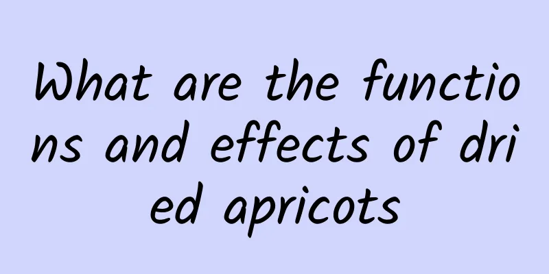 What are the functions and effects of dried apricots