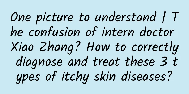 One picture to understand | The confusion of intern doctor Xiao Zhang? How to correctly diagnose and treat these 3 types of itchy skin diseases?