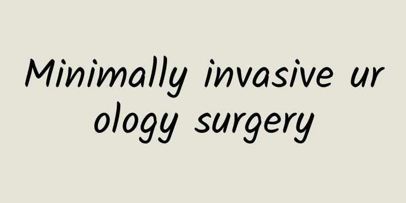 Minimally invasive urology surgery