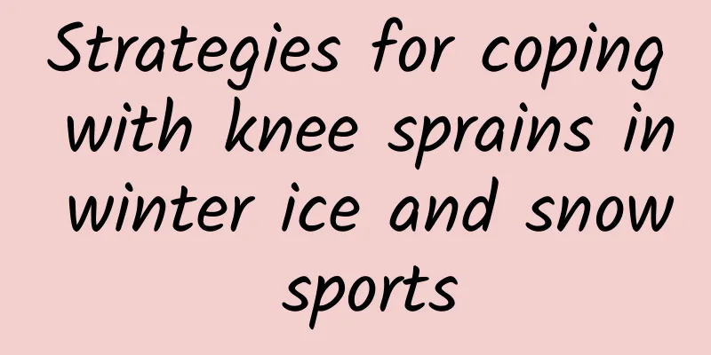 Strategies for coping with knee sprains in winter ice and snow sports
