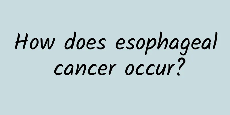 How does esophageal cancer occur?