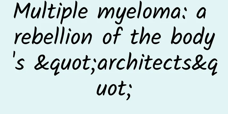 Multiple myeloma: a rebellion of the body's "architects"
