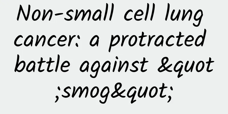 Non-small cell lung cancer: a protracted battle against "smog"