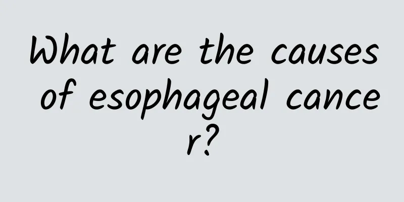 What are the causes of esophageal cancer?