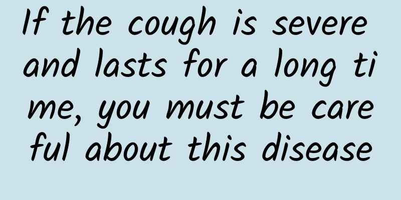 If the cough is severe and lasts for a long time, you must be careful about this disease