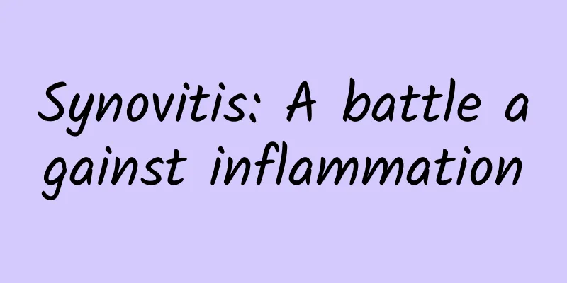 Synovitis: A battle against inflammation