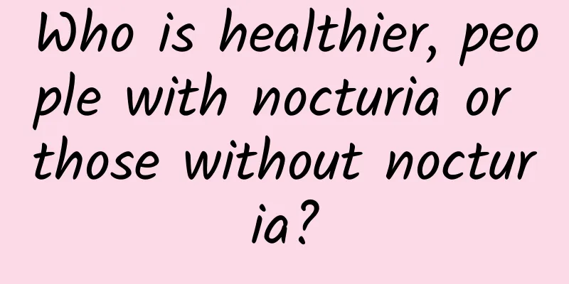 Who is healthier, people with nocturia or those without nocturia?