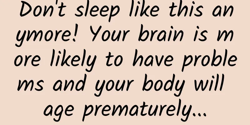 Don't sleep like this anymore! Your brain is more likely to have problems and your body will age prematurely...