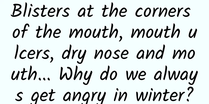 Blisters at the corners of the mouth, mouth ulcers, dry nose and mouth... Why do we always get angry in winter?