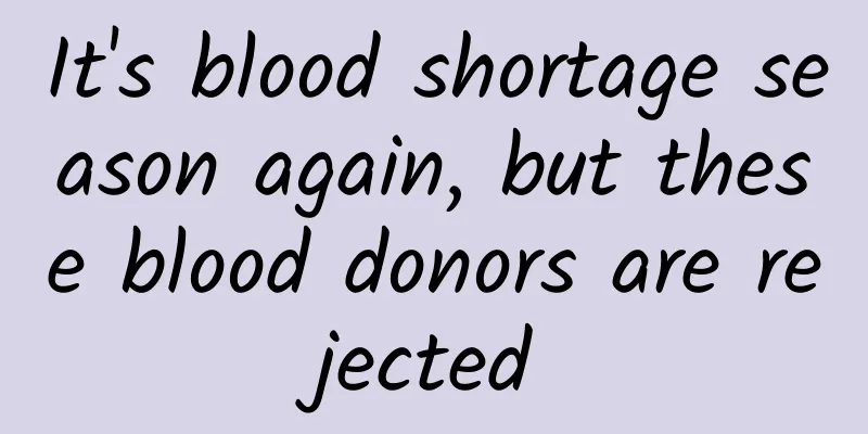 It's blood shortage season again, but these blood donors are rejected