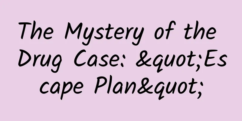 The Mystery of the Drug Case: "Escape Plan"