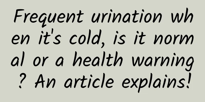 Frequent urination when it's cold, is it normal or a health warning? An article explains!