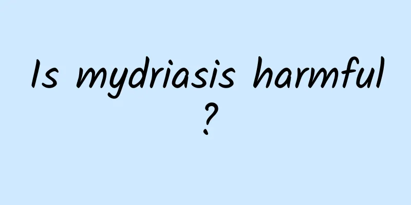 Is mydriasis harmful?