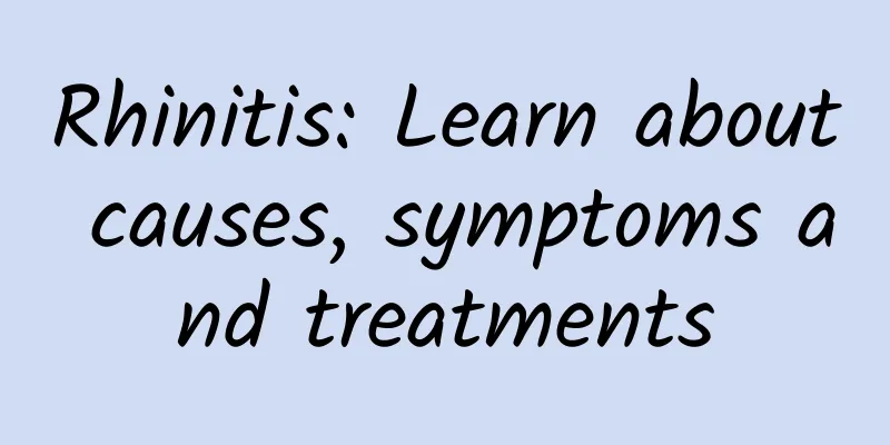 Rhinitis: Learn about causes, symptoms and treatments