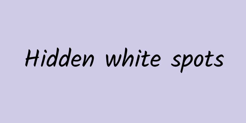 Hidden white spots