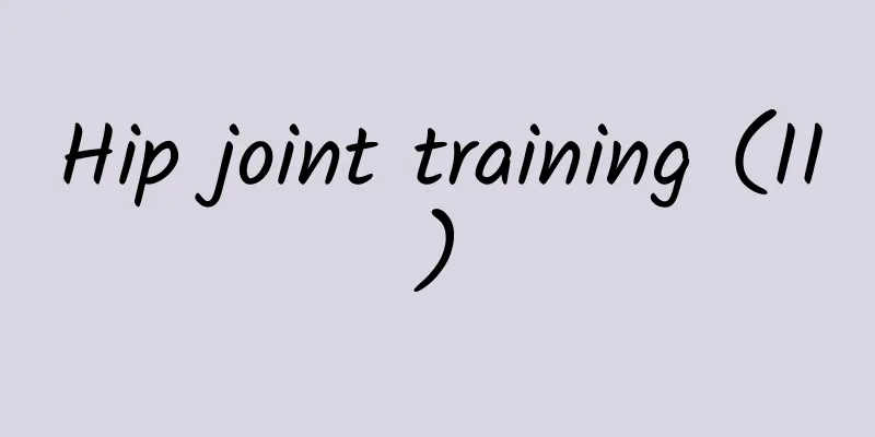 Hip joint training (II)