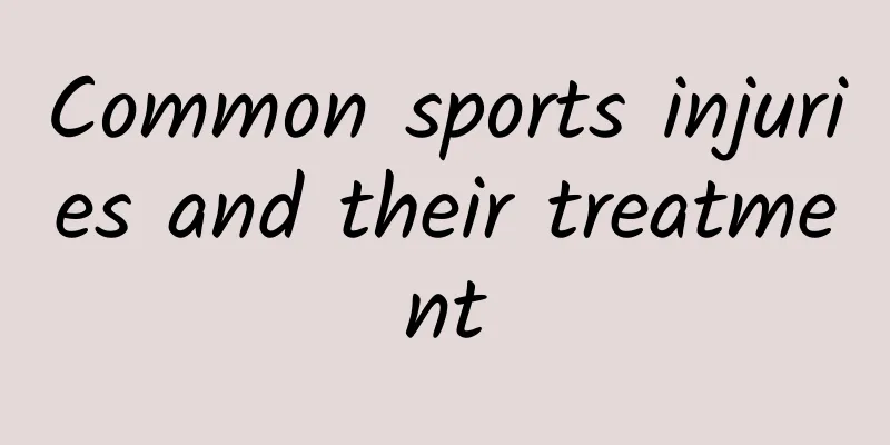 Common sports injuries and their treatment