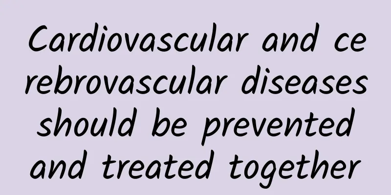 Cardiovascular and cerebrovascular diseases should be prevented and treated together