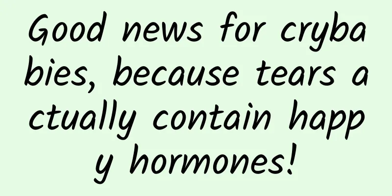 Good news for crybabies, because tears actually contain happy hormones!