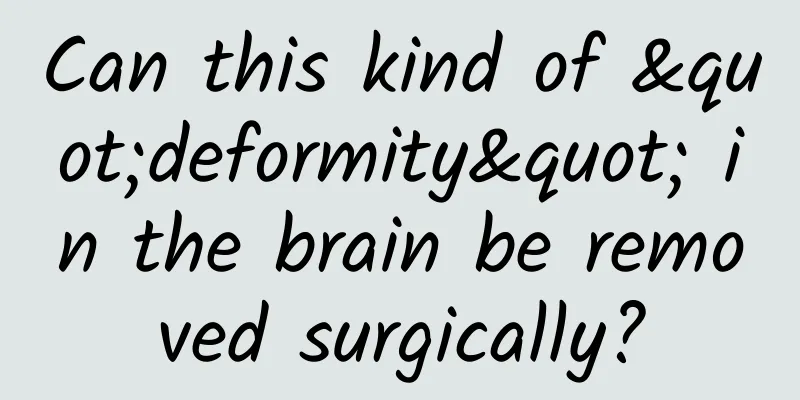 Can this kind of "deformity" in the brain be removed surgically?