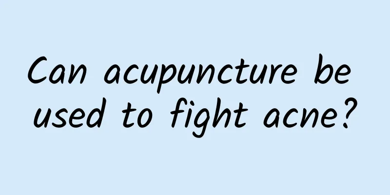 Can acupuncture be used to fight acne?