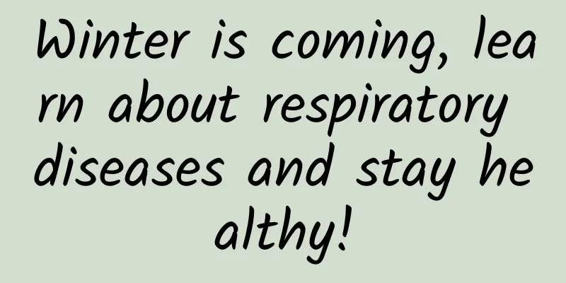 Winter is coming, learn about respiratory diseases and stay healthy!