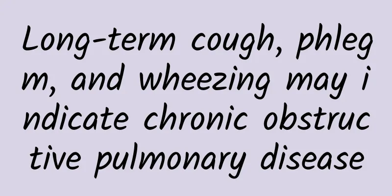 Long-term cough, phlegm, and wheezing may indicate chronic obstructive pulmonary disease