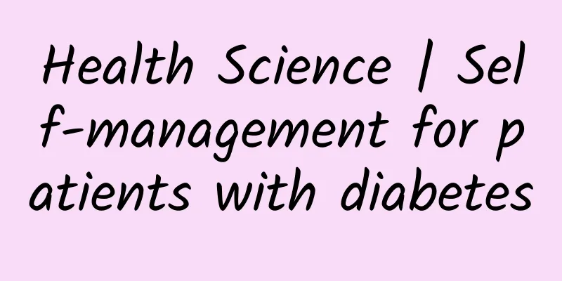 Health Science | Self-management for patients with diabetes