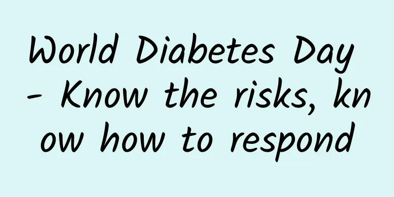 World Diabetes Day - Know the risks, know how to respond