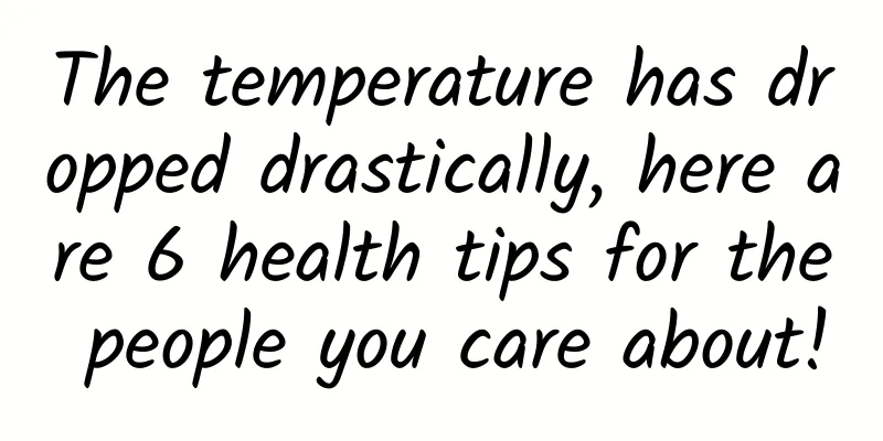 The temperature has dropped drastically, here are 6 health tips for the people you care about!