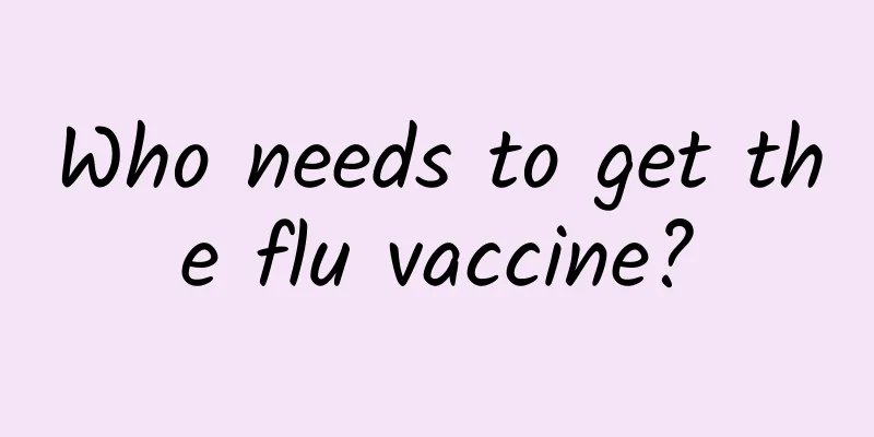 Who needs to get the flu vaccine?