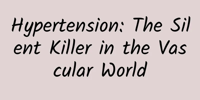 Hypertension: The Silent Killer in the Vascular World