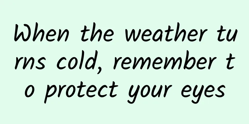 When the weather turns cold, remember to protect your eyes