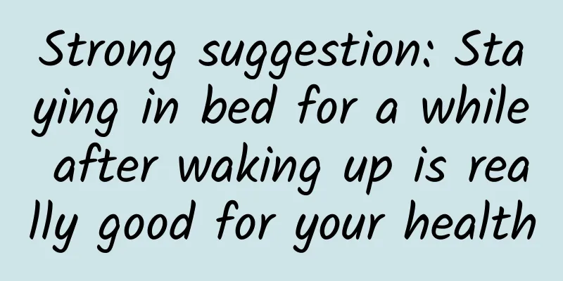 Strong suggestion: Staying in bed for a while after waking up is really good for your health