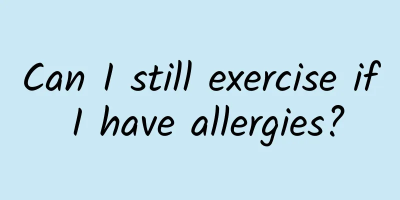 Can I still exercise if I have allergies?