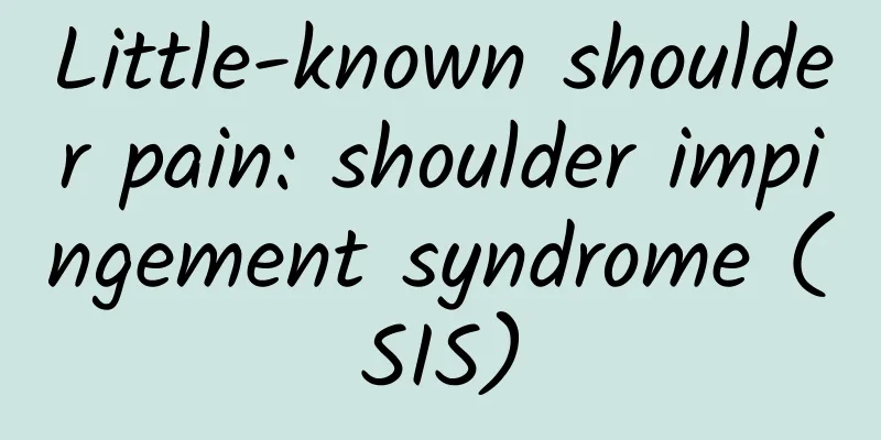 Little-known shoulder pain: shoulder impingement syndrome (SIS)