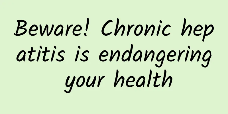 Beware! Chronic hepatitis is endangering your health