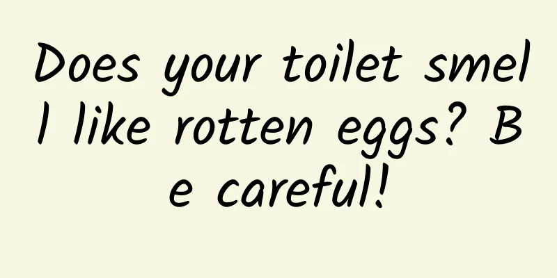 Does your toilet smell like rotten eggs? Be careful!