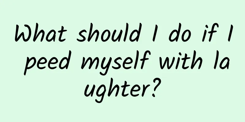 What should I do if I peed myself with laughter?