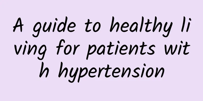 A guide to healthy living for patients with hypertension