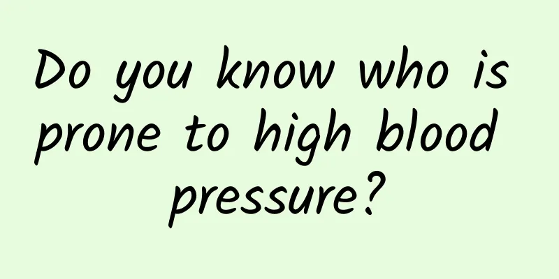 Do you know who is prone to high blood pressure?