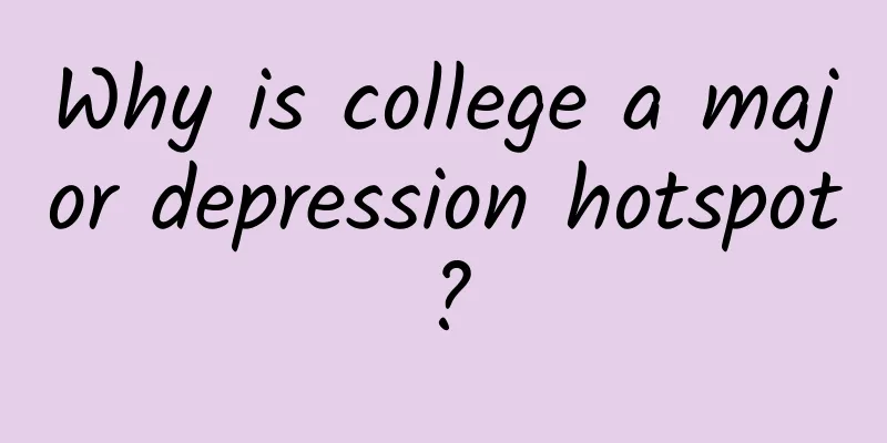 Why is college a major depression hotspot?
