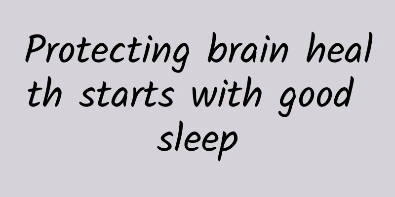 Protecting brain health starts with good sleep