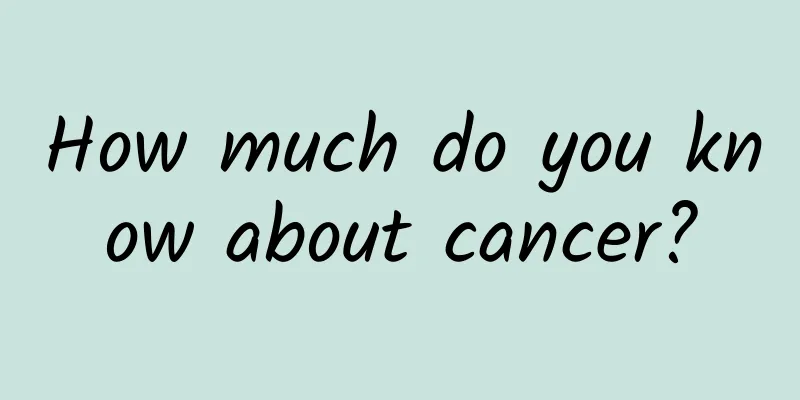 How much do you know about cancer?
