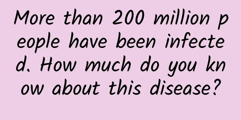 More than 200 million people have been infected. How much do you know about this disease?