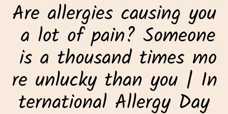 Are allergies causing you a lot of pain? Someone is a thousand times more unlucky than you | International Allergy Day