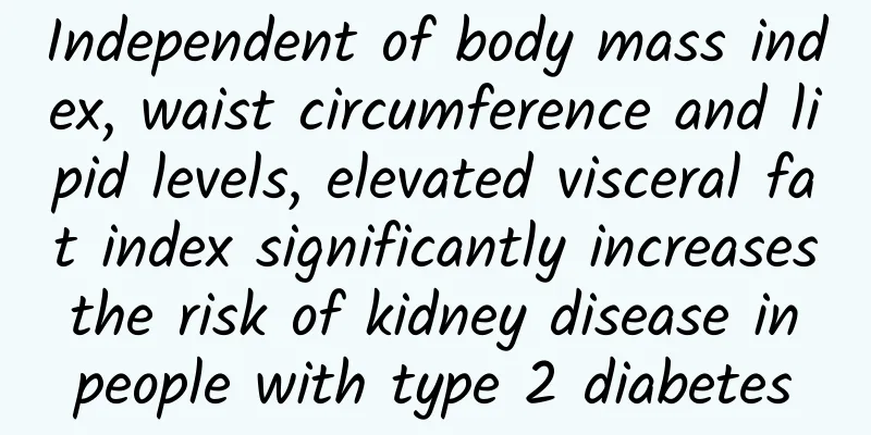 Independent of body mass index, waist circumference and lipid levels, elevated visceral fat index significantly increases the risk of kidney disease in people with type 2 diabetes