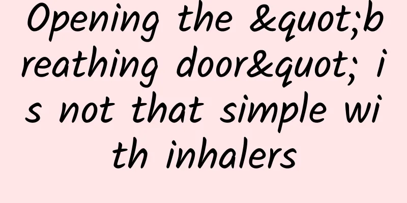 Opening the "breathing door" is not that simple with inhalers