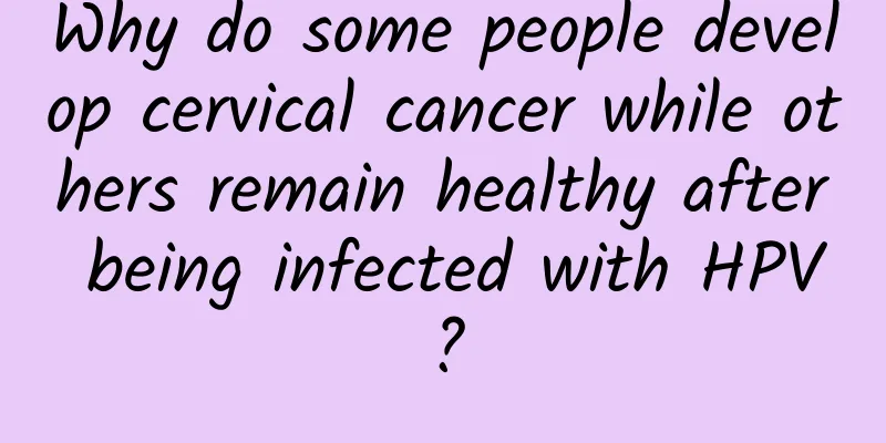 Why do some people develop cervical cancer while others remain healthy after being infected with HPV?